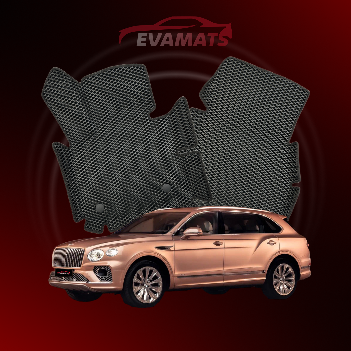 Dywaniki samochodowe 3D EVAMATS do Bentley Bentayga EWB 1 gen 2020-2025 rok SUV