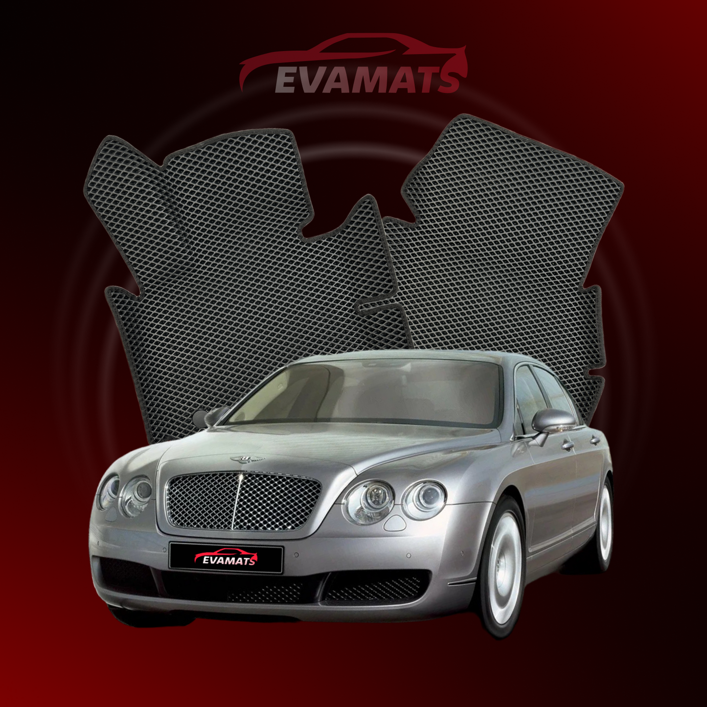 Dywaniki samochodowe EVAMATS do Bentley Continental Flying Spur 1 gen 2005-2012 rok SEDAN