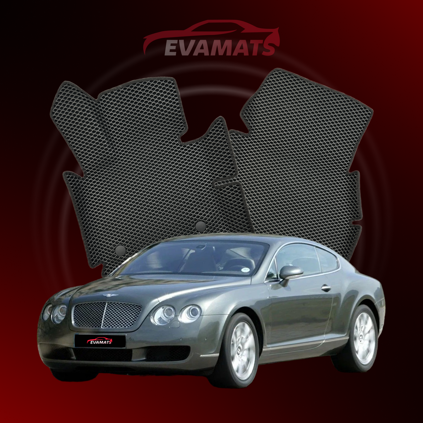 Dywaniki samochodowe 3D EVAMATS do Bentley Continental GT 1 gen 2003-2011 rok COUPE