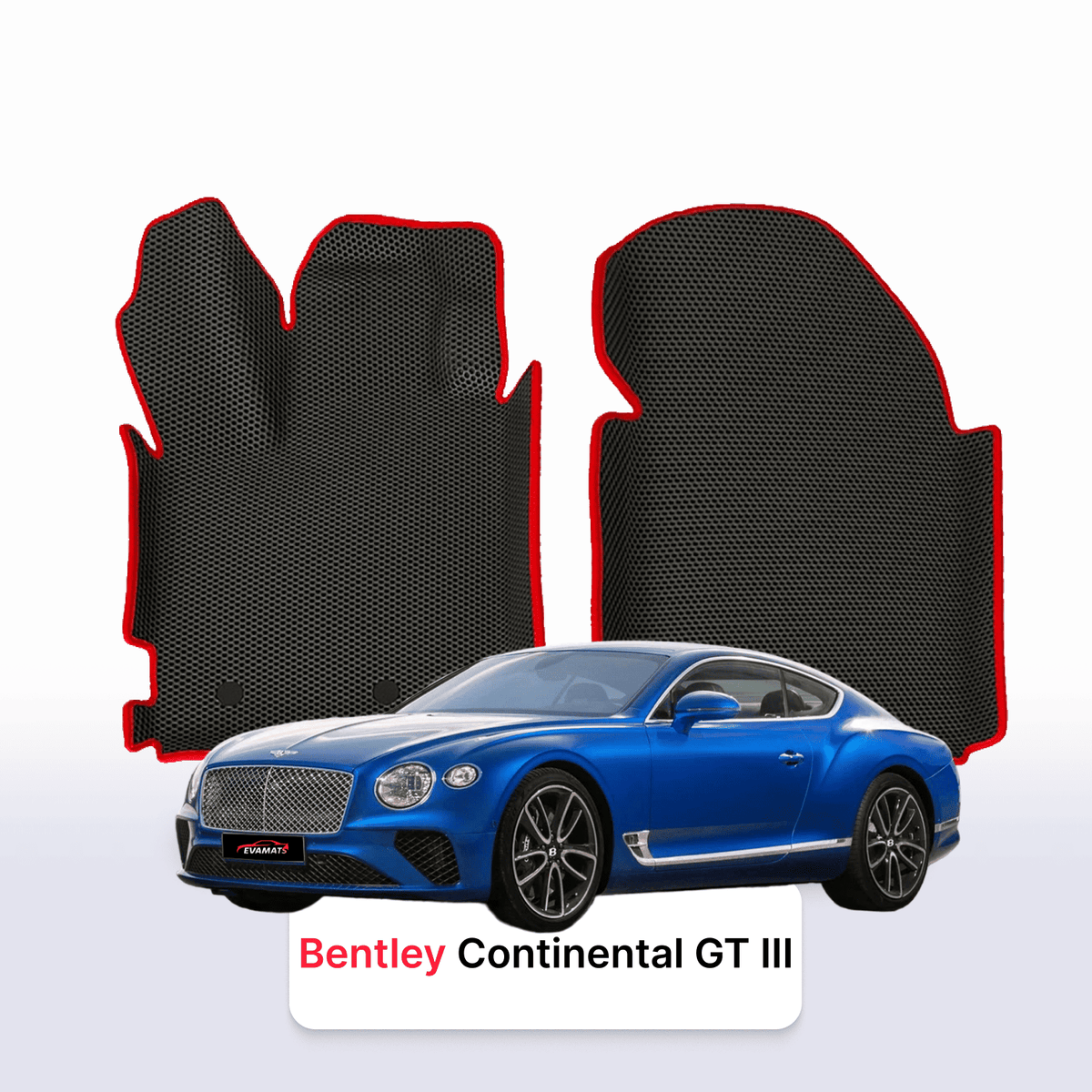 EVA Dywaniki samochodowe od EVA MATS 3D do Bentley Continental GT 3 gen 2018-2028 rok COUPE BENZYNA