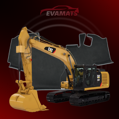 Dywaniki samochodowe EVAMATS do CAT 323F 1 gen 2016-2019 rok KOPARKA