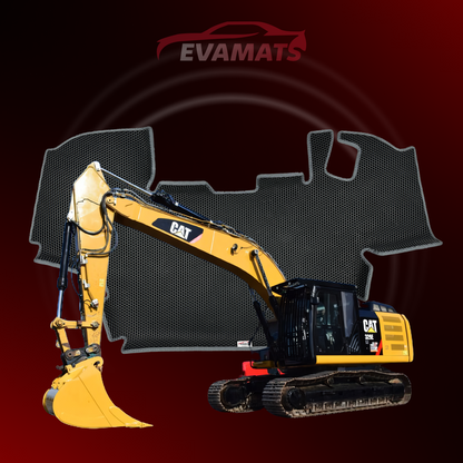 Dywaniki samochodowe EVAMATS do CAT 329E 1 gen 2011-2023 rok KOPARKA