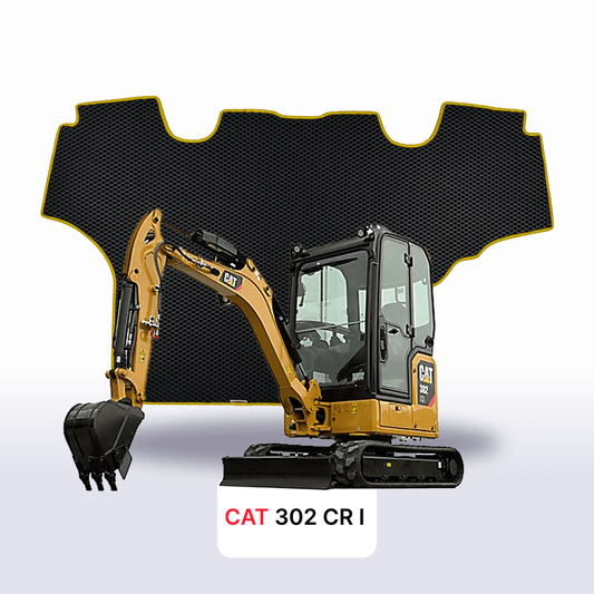 EVA Dywaniki samochodowe od EVA MATS 3D do CAT 302 CR 1 gen 2019-2023 rok KOPARKA