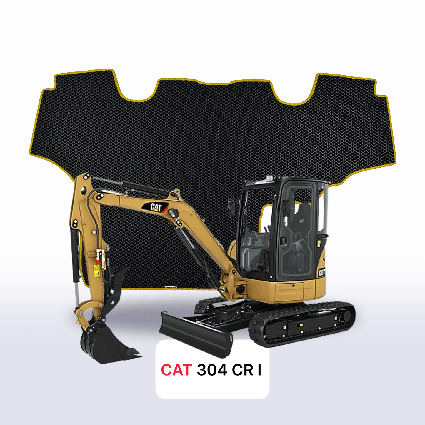 EVA Dywaniki samochodowe od EVA MATS 3D do CAT 304 CR 1 gen 2002-2006 rok KOPARKA