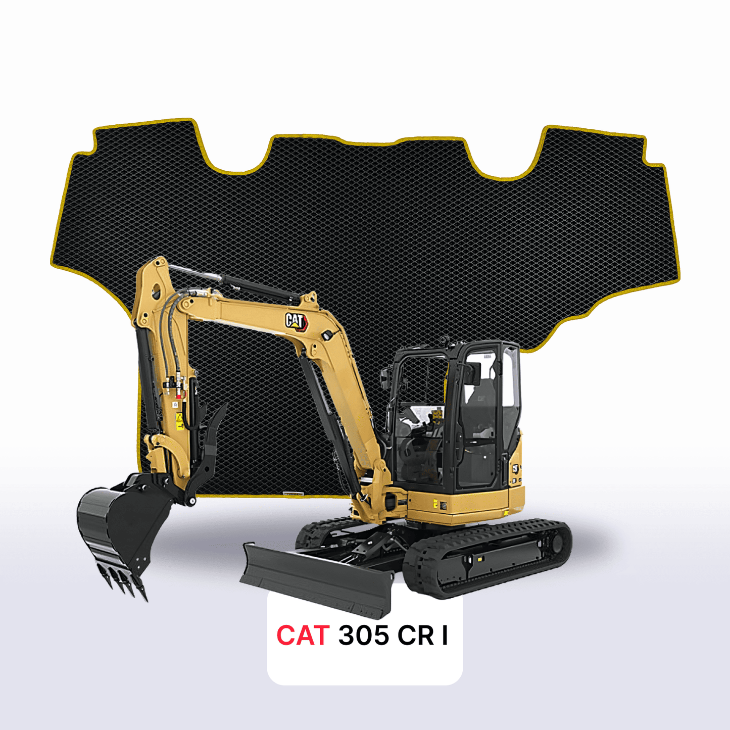 Коврики EVAMATS для ЭКСКАВАТОРА CAT 305 CR 1-го поколения 2003-2006 г.в.