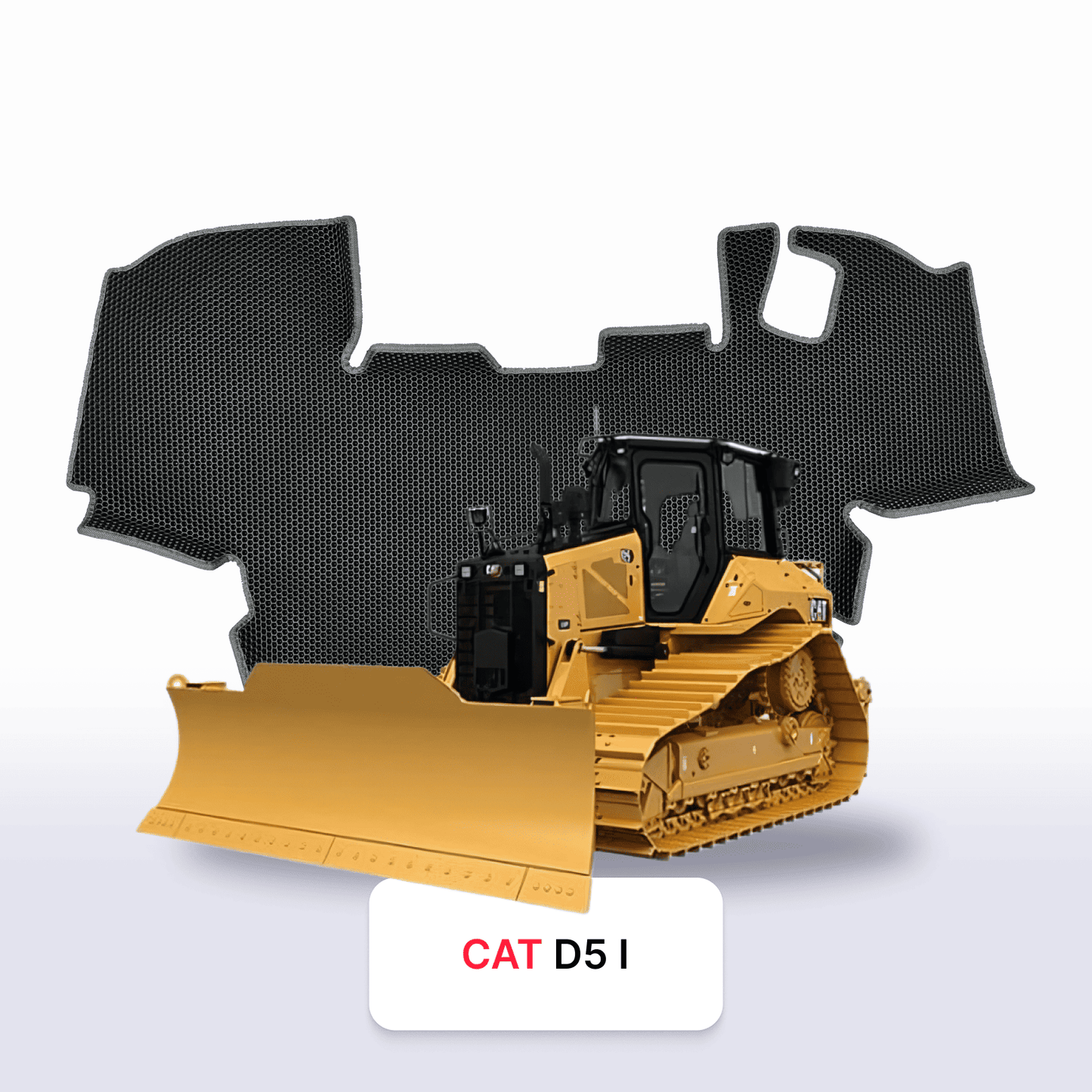 EVA Dywaniki samochodowe od EVA MATS 3D do Cat D5 1 gen 2019-2024 rok Spycharka gąsienicowa DIESEL
