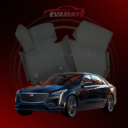 Dywaniki samochodowe EVAMATS do Cadillac CT6 1 gen 2016-2024 rok SEDAN