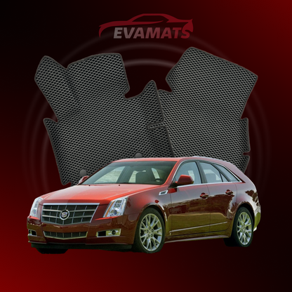 Автоковрики EVAMATS для Cadillac CTS 2 gen 2007-2014 р. KOMBI