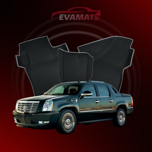Dywaniki samochodowe EVAMATS do Cadillac Escalade 3 gen 2006-2014 rok PICK-UP z podwójna kabina