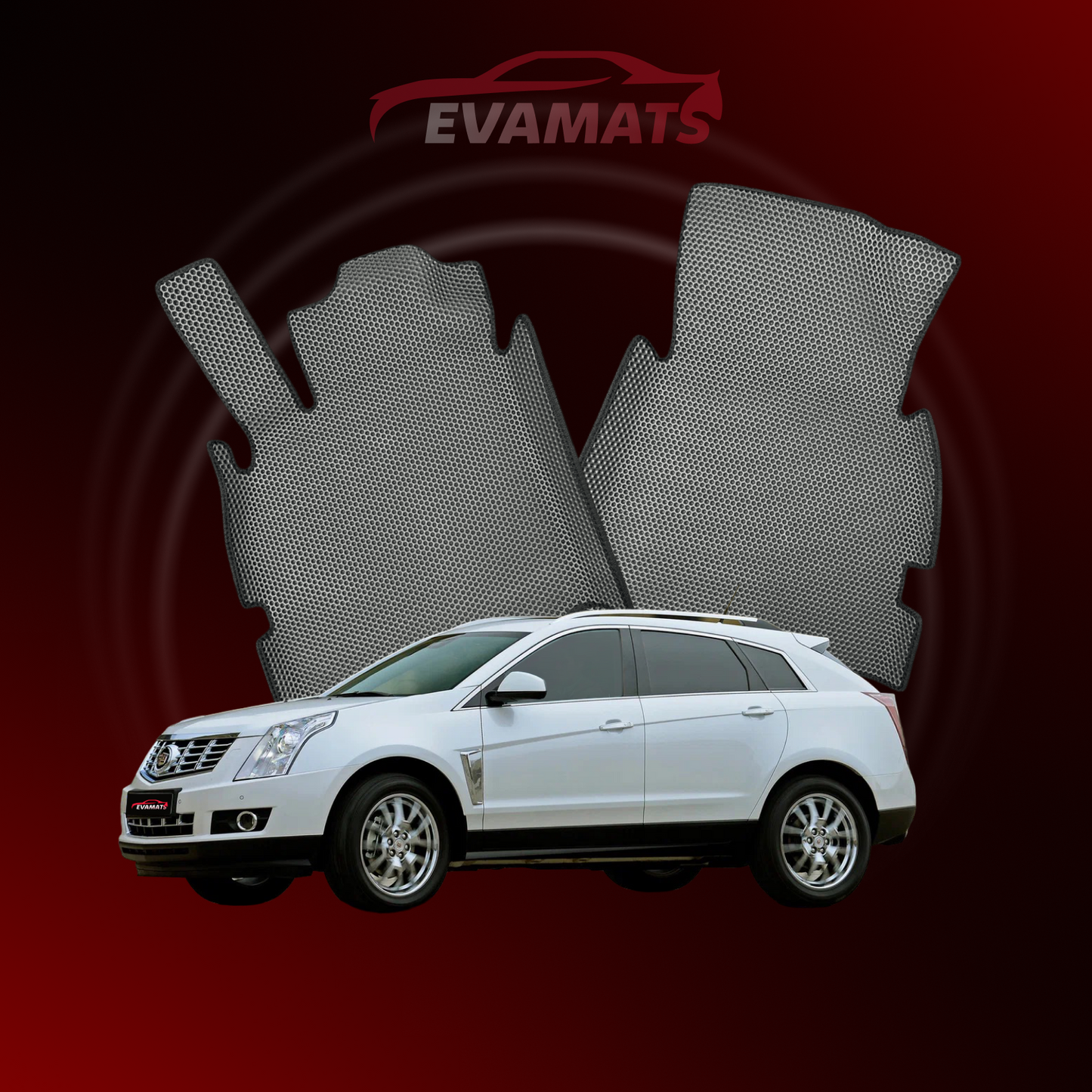 Dywaniki samochodowe EVAMATS do Cadillac SRX 2 gen 2009-2016 rok SUV