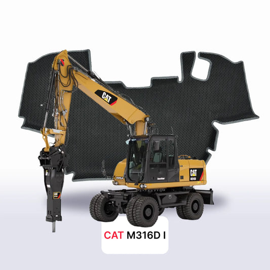Коврики EVAMATS для ЭКСКАВАТОРА CAT 302 CR 1st gen 2019-2023 года выпуска