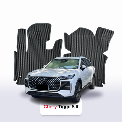 Custom-Fit 3D EVA Car Mats for Chery Tiggo 8 I gen 2017–2026 year SUV
