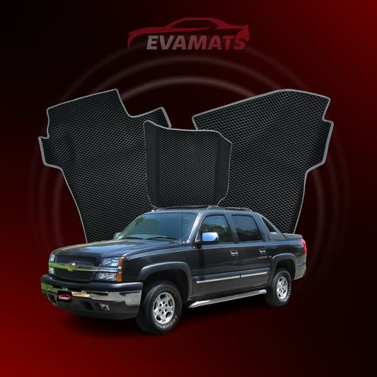Dywaniki samochodowe EVAMATS do Chevrolet Avalanche 2 gen 2006-2013 rok PICK-UP z podwójna kabina