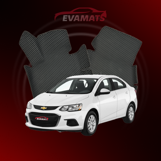 Коврики EVAMATS для Chevrolet Aveo 3 поколения СЕДАН 2016-2023 гг.