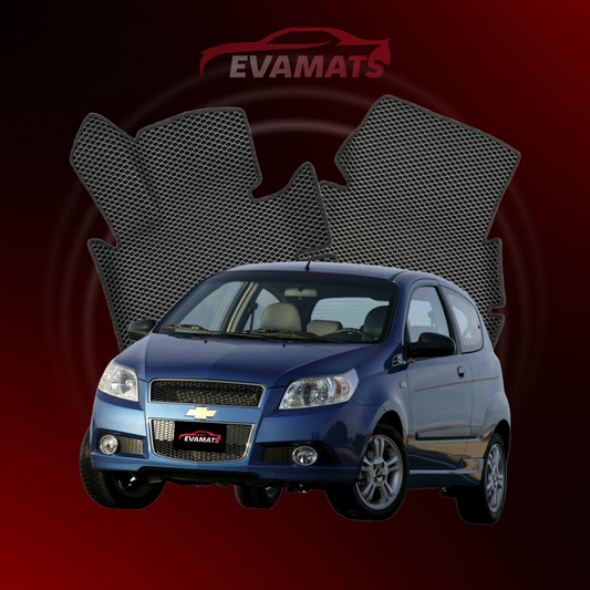 Dywaniki samochodowe EVAMATS do Chevrolet Aveo(T250) 2 gen 2006-2012 rok HATCHBACK 3 drzwi