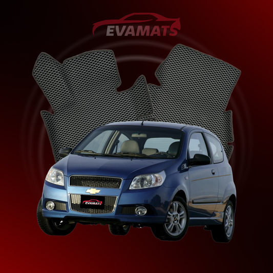 Коврики EVAMATS для Chevrolet Aveo(T250) 2-го поколения 2006-2012 года ХЭТЧБЕК 3 двери