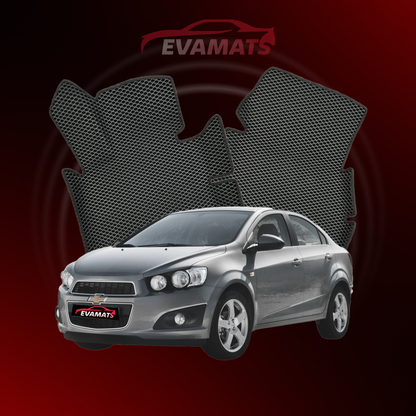 Dywaniki samochodowe 3D EVAMATS do Chevrolet Aveo(T300) 3 gen 2011-2020 rok SEDAN