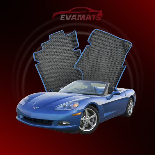Dywaniki samochodowe EVAMATS do Chevrolet Corvette(C6) 6 gen 2004-2014 rok KABRIOLET