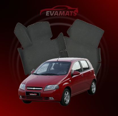 Dywaniki samochodowe 3D EVAMATS do Chevrolet Kalos 1 gen 2003-2008 rok HATCHBACK 5 drzwi