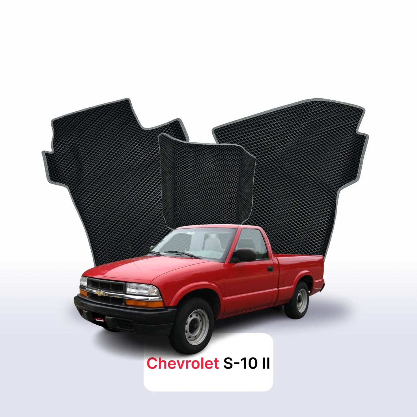 EVA Dywaniki samochodowe od EVA MATS 3D do Chevrolet S-10 2 gen 1993-2004 rok Pick-Up pojedyncza kabina