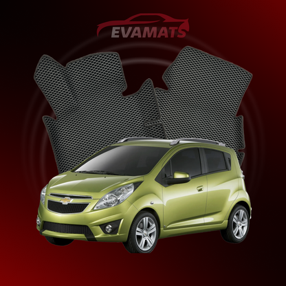 Dywaniki samochodowe 3D EVAMATS do Chevrolet Spark 3 gen 2009-2016 rok HATCHBACK 5 drzwi