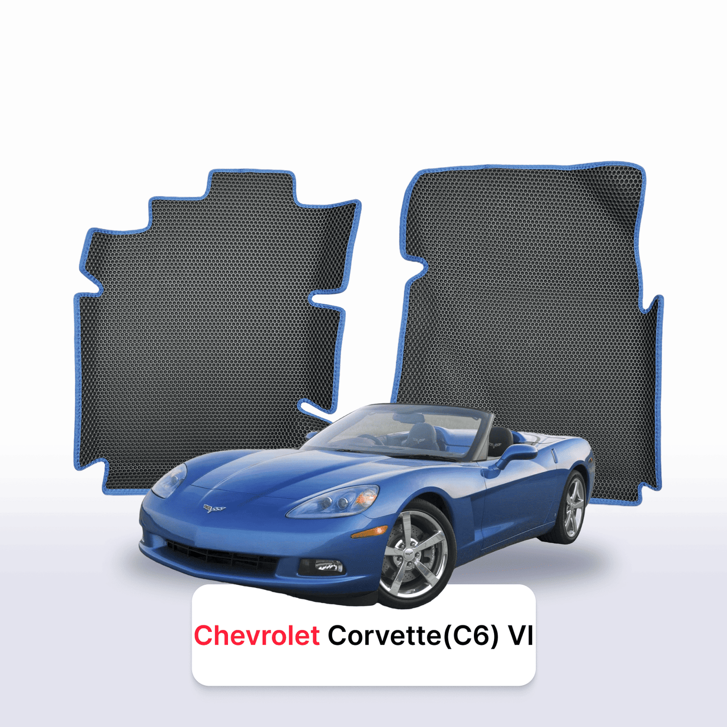 EVA Dywaniki samochodowe od EVA MATS 3D do Chevrolet Corvette(C6) 6 gen 2004-2013 rok Targa BENZYNA