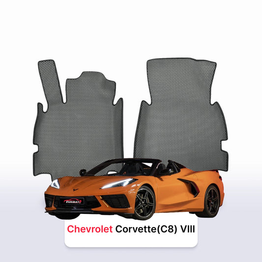 EVA Dywaniki samochodowe od EVA MATS 3D do Chevrolet Corvette(C8) 8 gen 2020-2025 rok KABRIOLET
