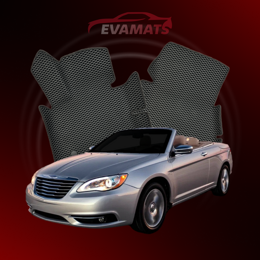 Dywaniki samochodowe EVAMATS do Chrysler 200 1 gen 2010-2014 rok KABRIOLET