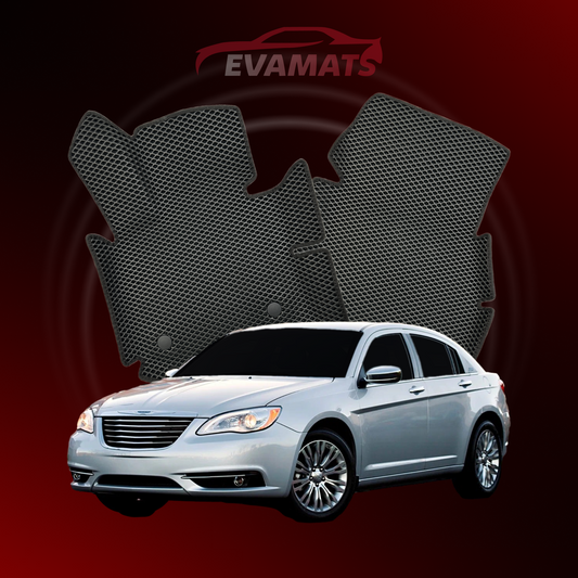 Dywaniki samochodowe EVAMATS do Chrysler 200 1 gen 2010-2014 rok SEDAN