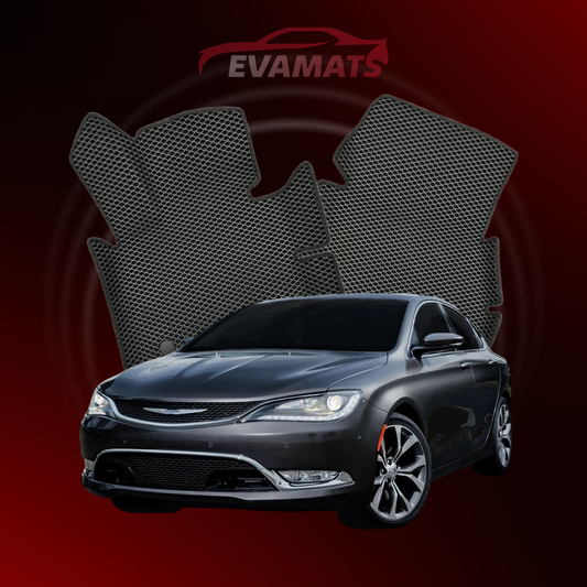 Dywaniki samochodowe EVAMATS do Chrysler 200 2 gen 2014-2017 rok SEDAN