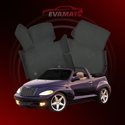 Dywaniki samochodowe 3D EVAMATS do Chrysler PT Cruiser 1 gen 2000-2010 rok KABRIOLET