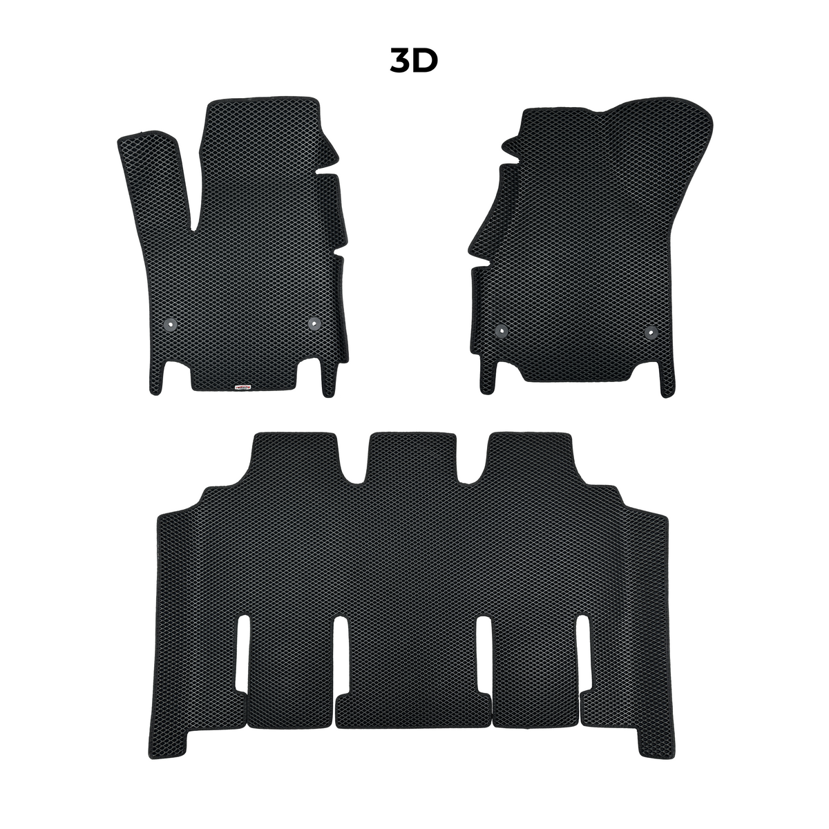 EVA Dywaniki samochodowe od EVA MATS 3D do Chrysler Pacifica Pinnacle (RU) 2 gen 2021-2028 rok MINIVAN BENZYNA + Podpiętka EVAMATS
