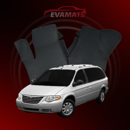 Dywaniki samochodowe EVAMATS do Chrysler Town & Country 4 gen 2000-2007 rok MINIVAN