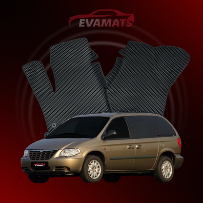 Автоковрики EVAMATS для Chrysler Voyager 4 покоління 2000-2008 МІНІВЕН