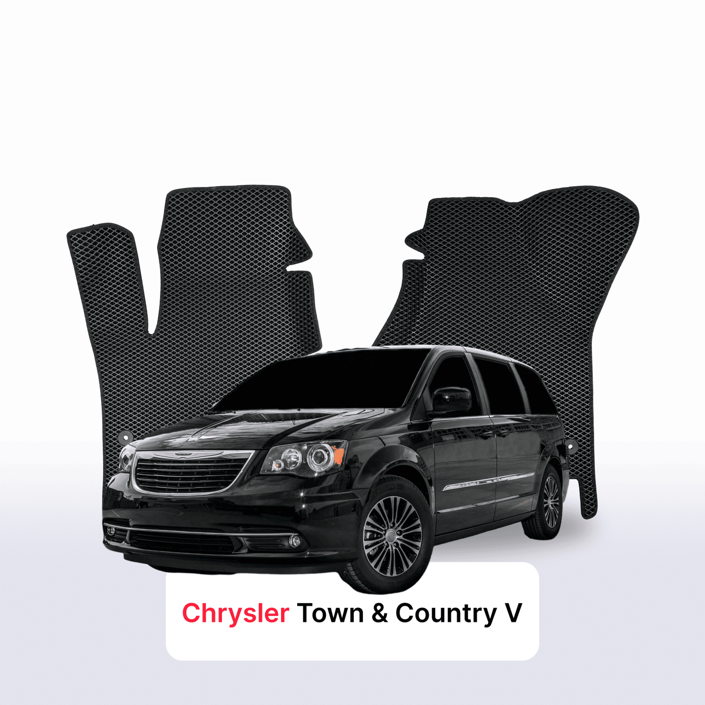 EVA Dywaniki samochodowe od EVA MATS 3D do Chrysler Town & Country 5 gen 2007-2016 rok MINIVAN