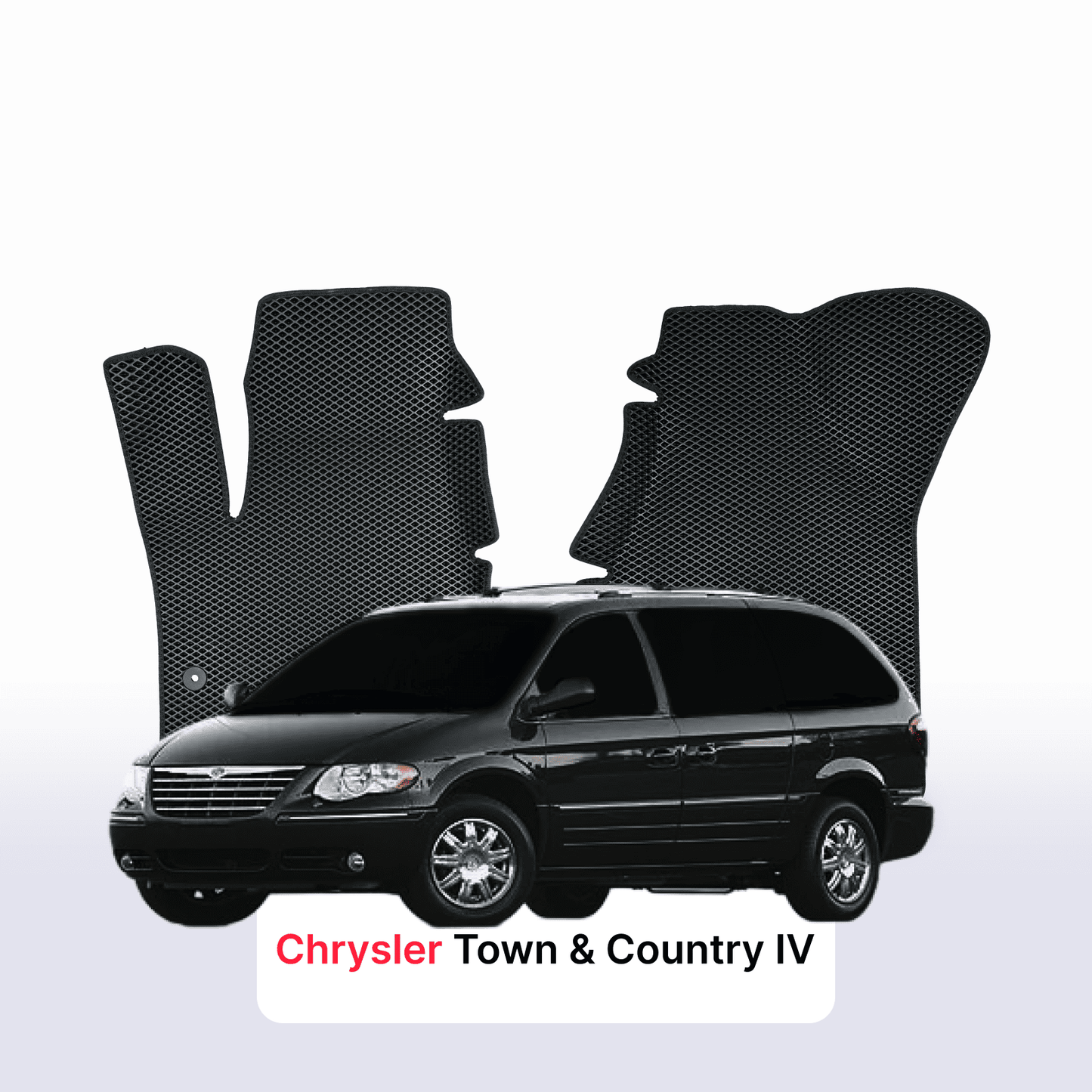 EVA Dywaniki samochodowe od EVA MATS 3D do Chrysler Town & Country(SWB) 4 gen 2000-2005 rok MINIVAN