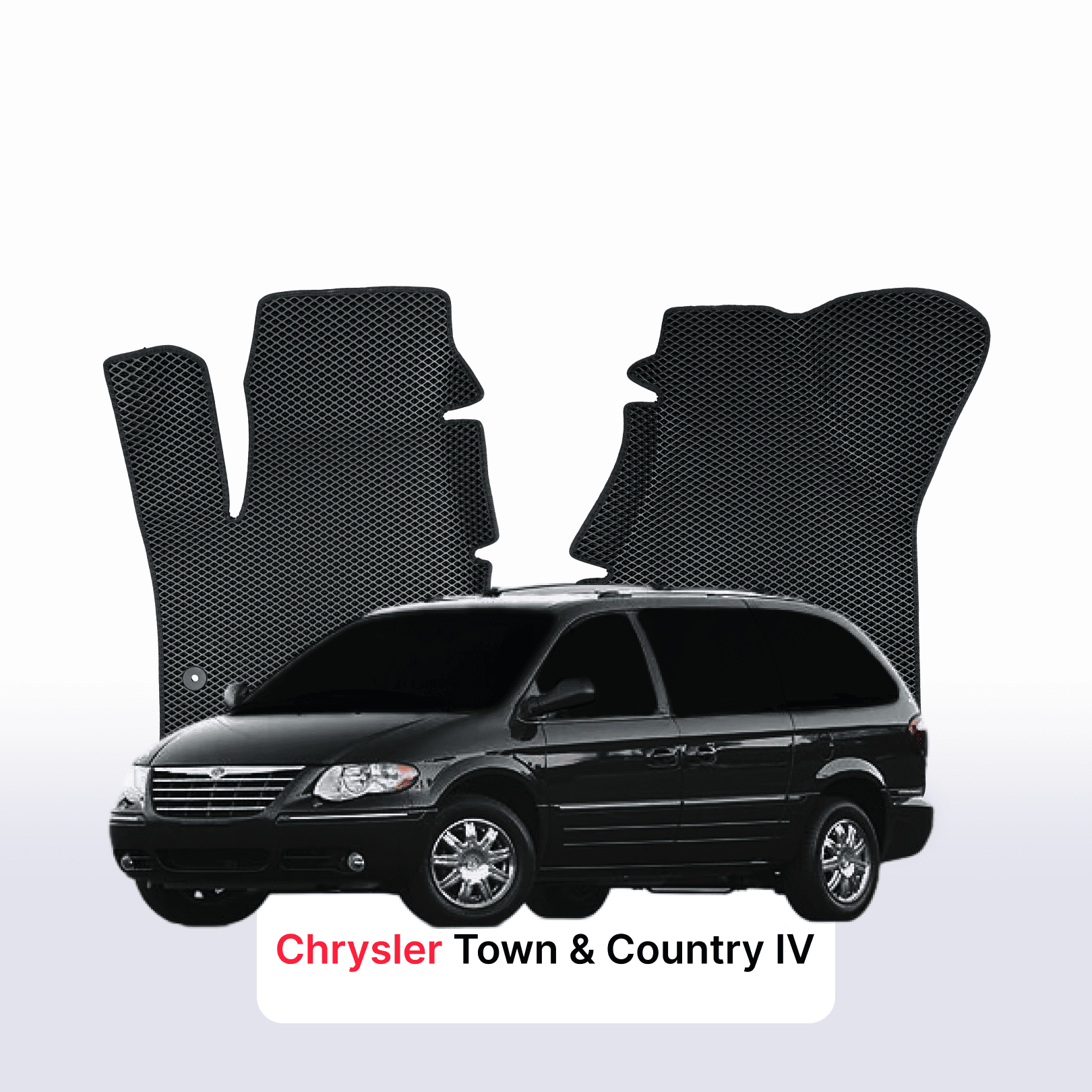EVA Dywaniki samochodowe od EVA MATS 3D do Chrysler Town & Country(SWB) 4 gen 2000-2005 rok MINIVAN