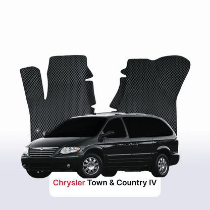 EVA Dywaniki samochodowe od EVA MATS 3D do Chrysler Town & Country(SWB) 4 gen 2000-2005 rok MINIVAN