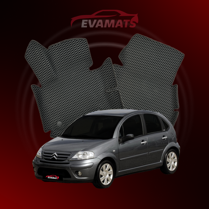 Автоковрики EVAMATS для Citroen C3 1-го покоління 2002-2009 р.в. ХЕТЧБЕК 5 дв.