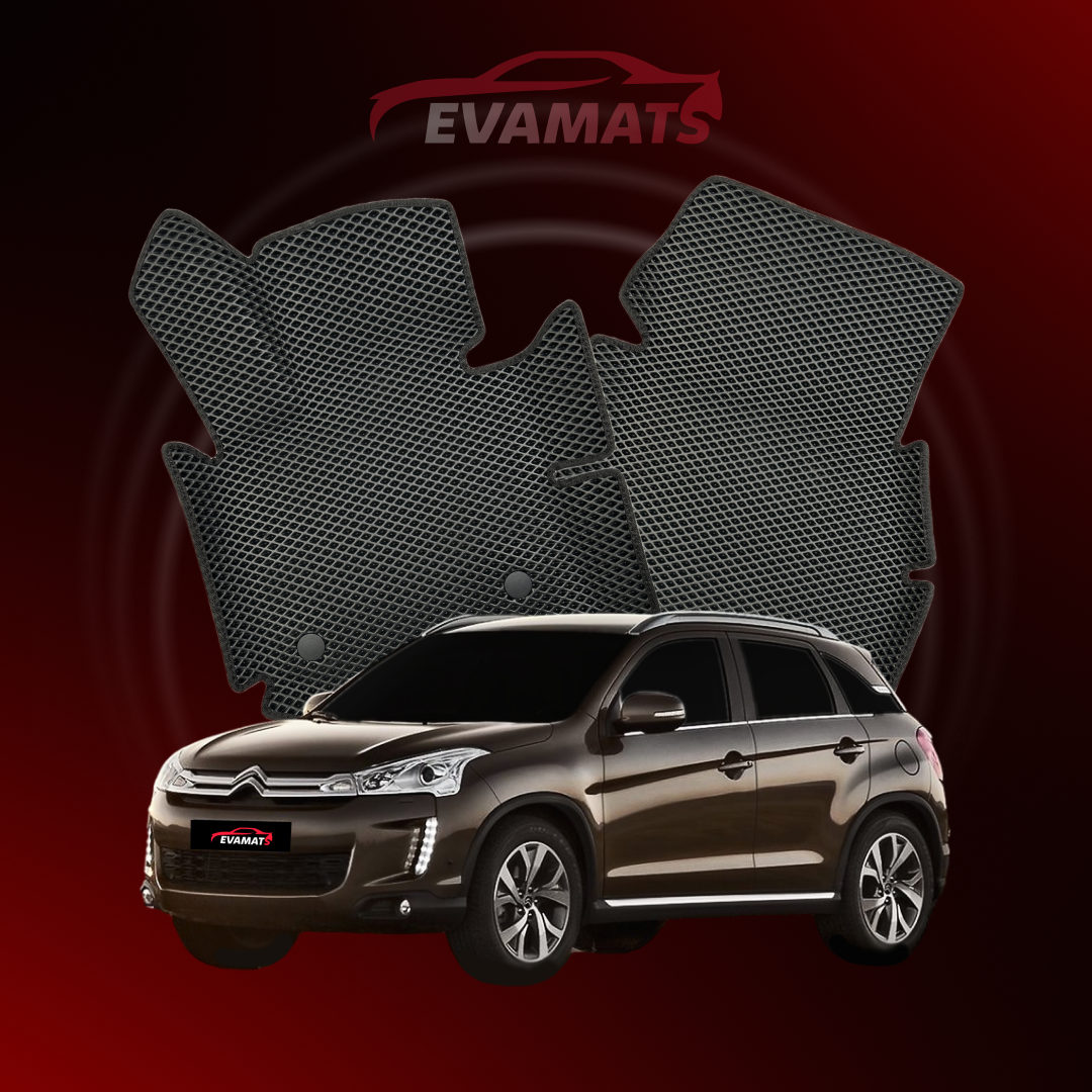 Dywaniki samochodowe EVAMATS do Citroen C4 Aircross 1 gen 2012-2017 rok SUV