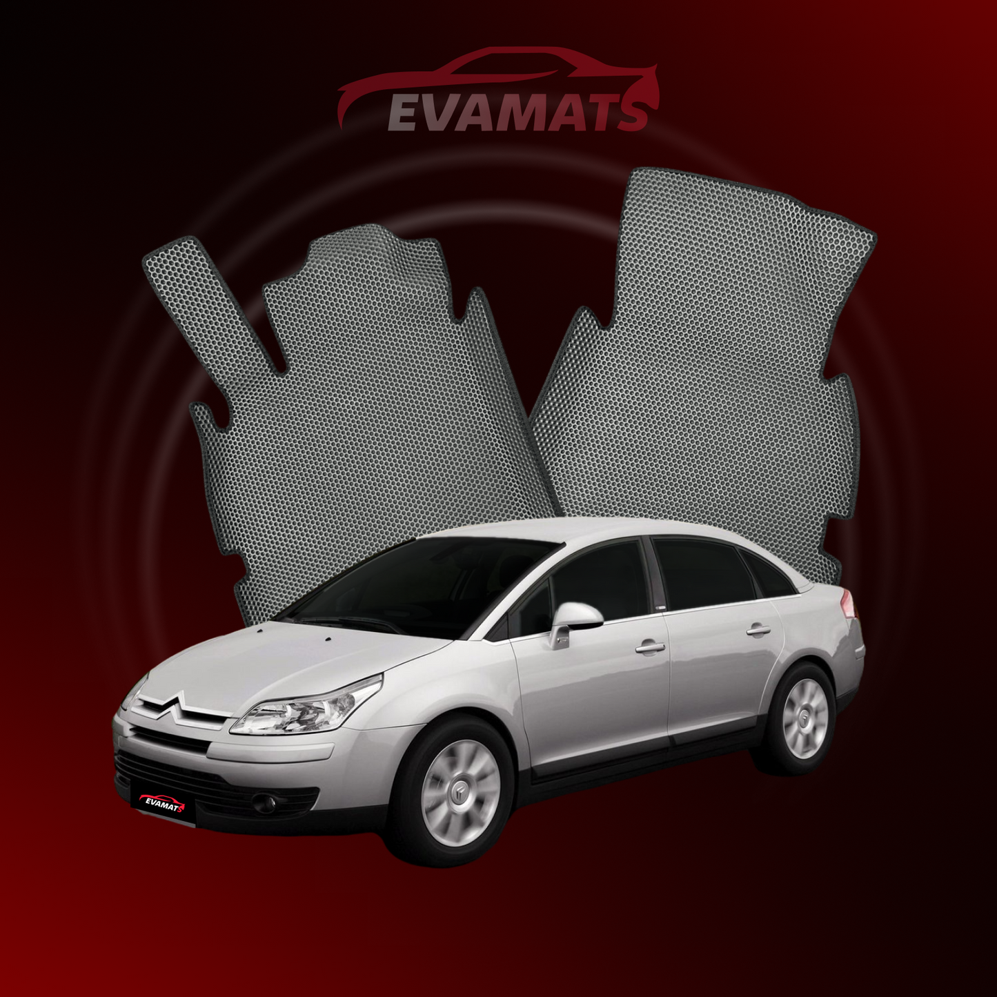 Dywaniki samochodowe EVAMATS do Citroen C4 1 gen 2004-2014 rok SEDAN