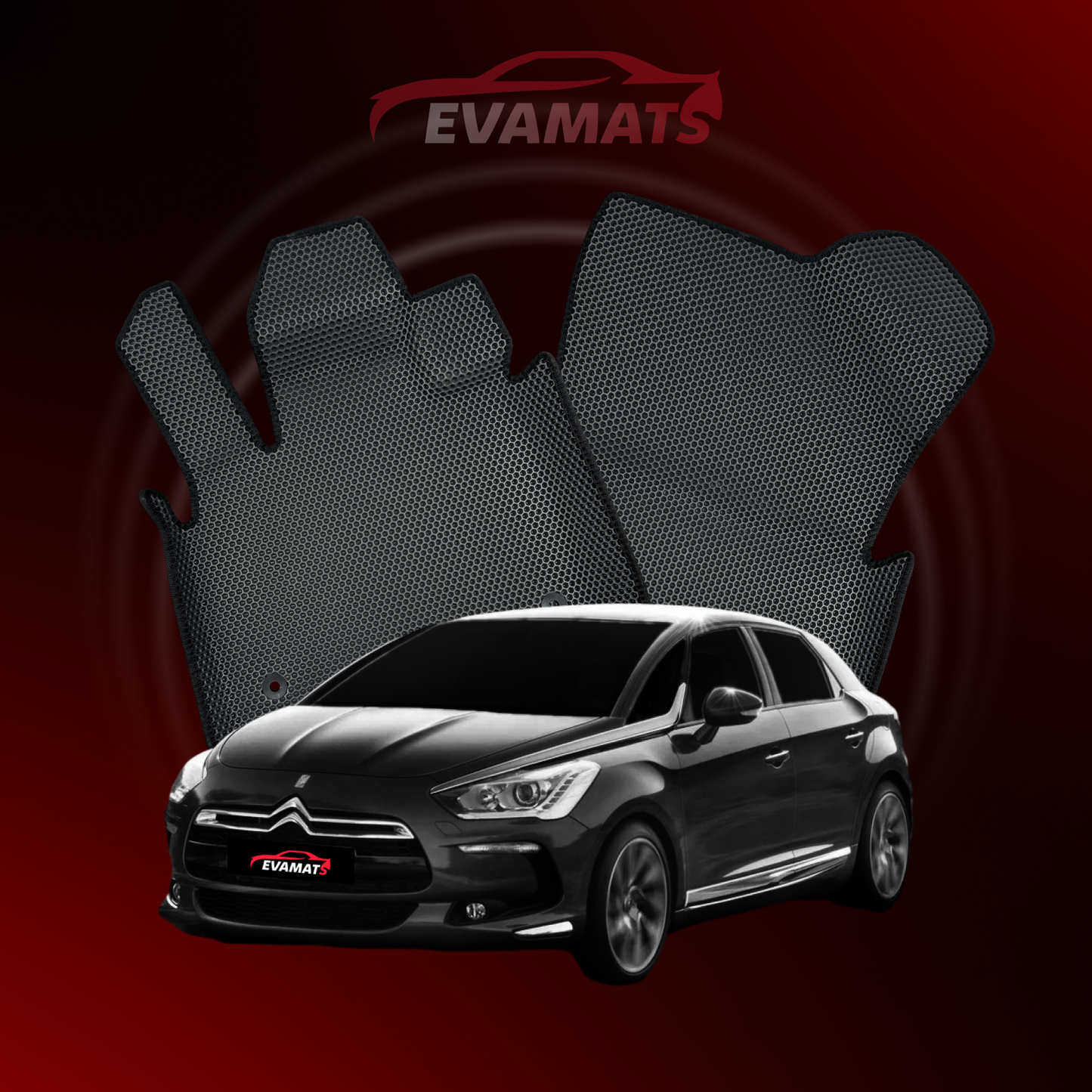 Автоковрики EVAMATS для Citroen DS5 1st gen 2011-2018 р. ХЕТЧБЕК 5 дв.