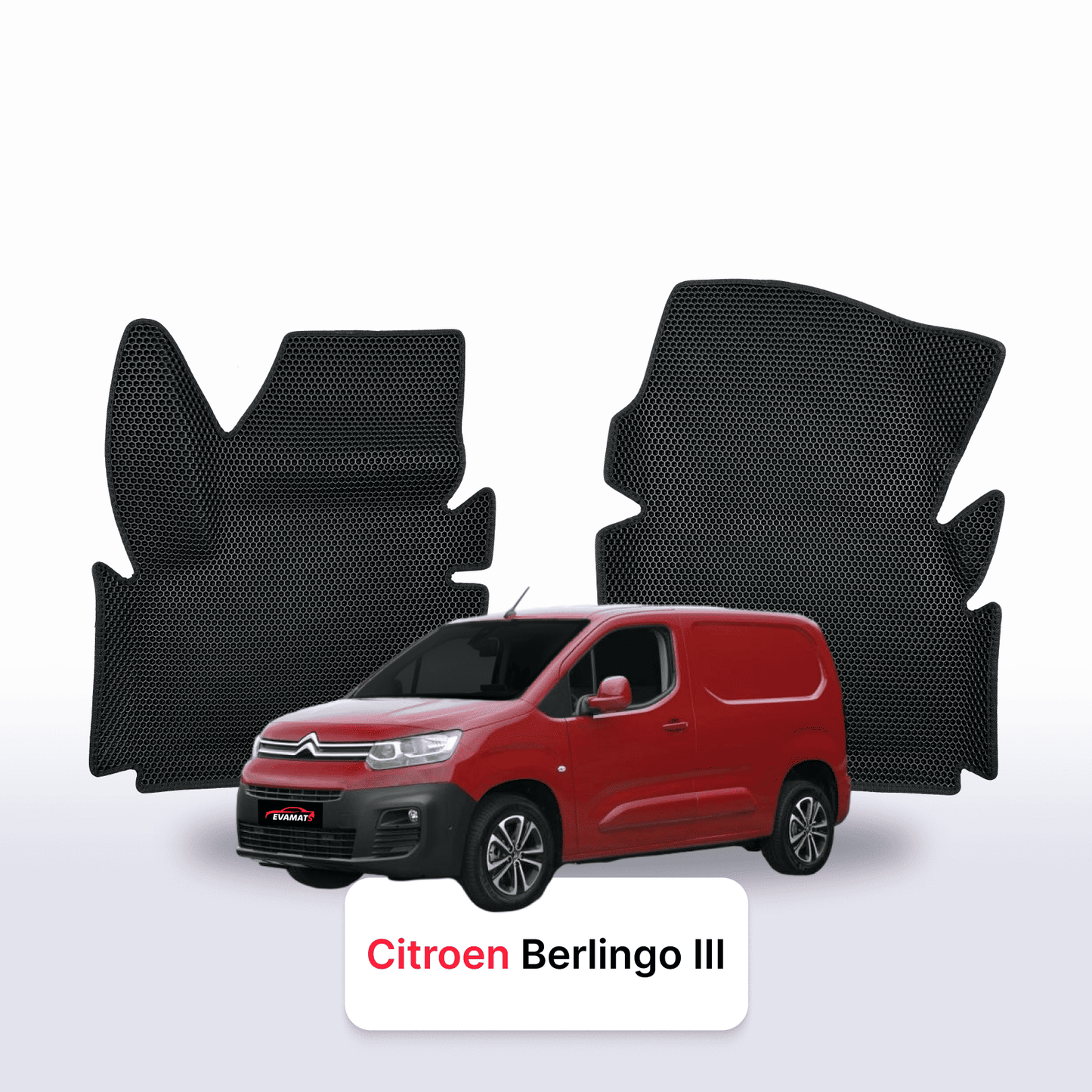 Автоковрики EVAMATS для Citroen Berlingo 3 покоління 2018-2025 р.в. VAN