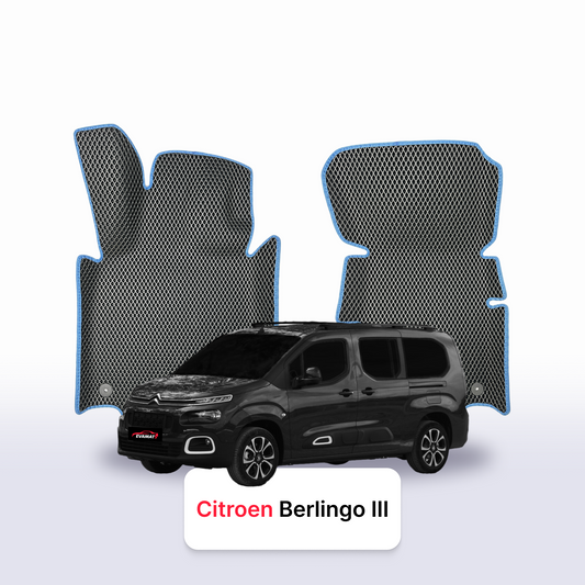 EVA Dywaniki samochodowe od EVA MATS 3D do Citroen Berlingo 3 gen 2018-2028 rok MINIVAN LONG