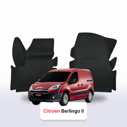 Dywaniki samochodowe 3D EVAMATS do Citroen Berlingo 2 gen 2008-2018 rok VAN