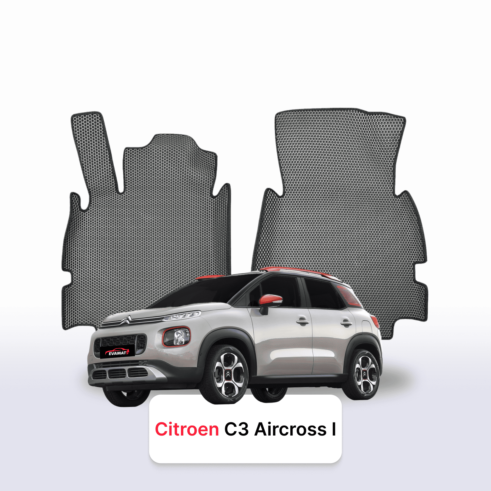 EVA Dywaniki samochodowe od EVA MATS 3D do Citroen C3 Aircross 1 gen 2017-2024 rok SUV BENZYNA
