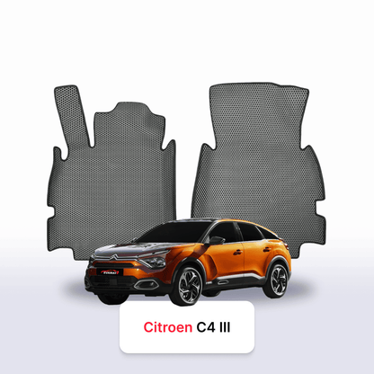 EVA Dywaniki samochodowe od EVA MATS 3D do Citroen C4 3 gen 2020-2030 rok Hatchback MHEV + Podpiętka EVAMATS
