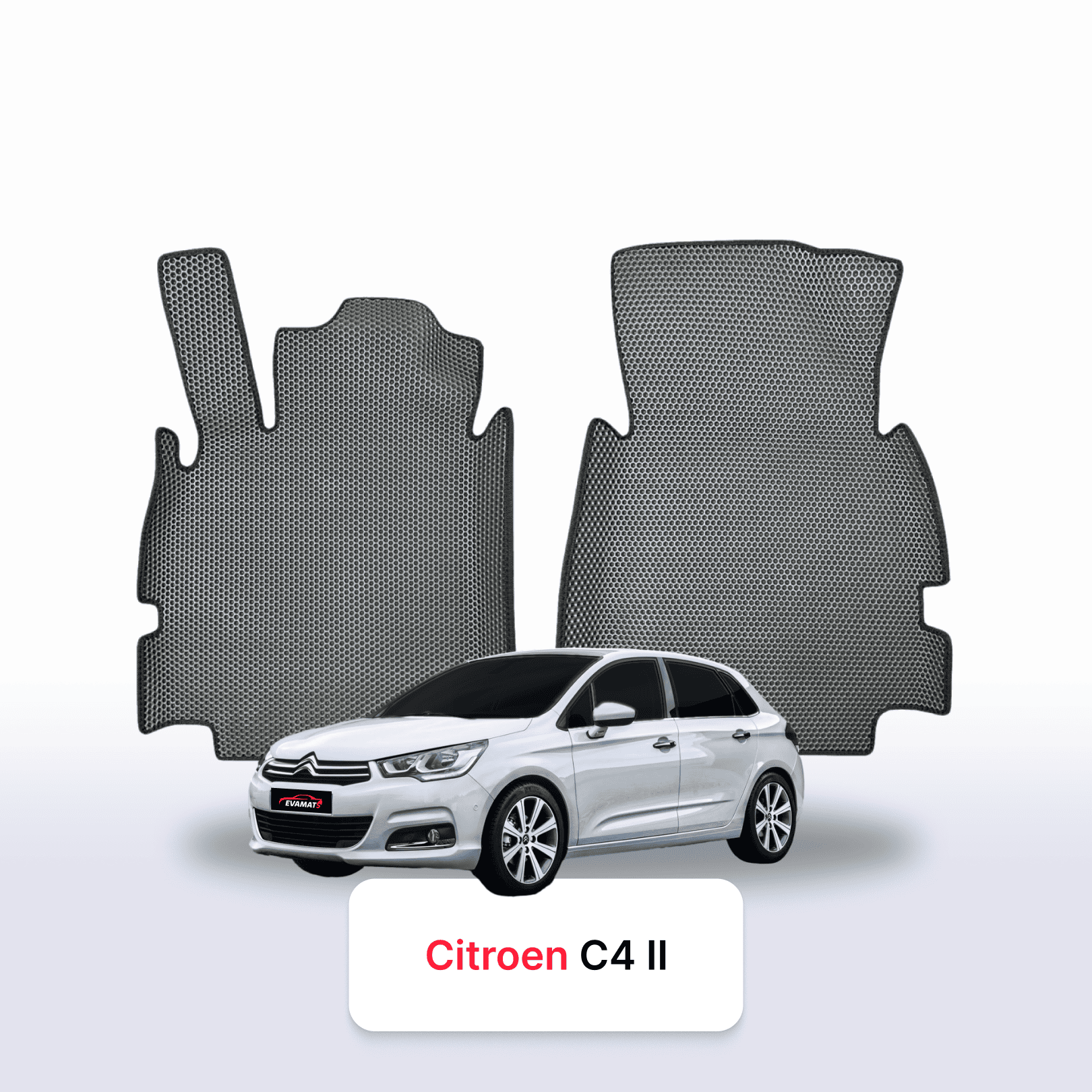 EVA Dywaniki samochodowe od EVA MATS 3D do Citroen C4 2 gen 2010-2018 rok Hatchback 5 drzwi BENZYNA