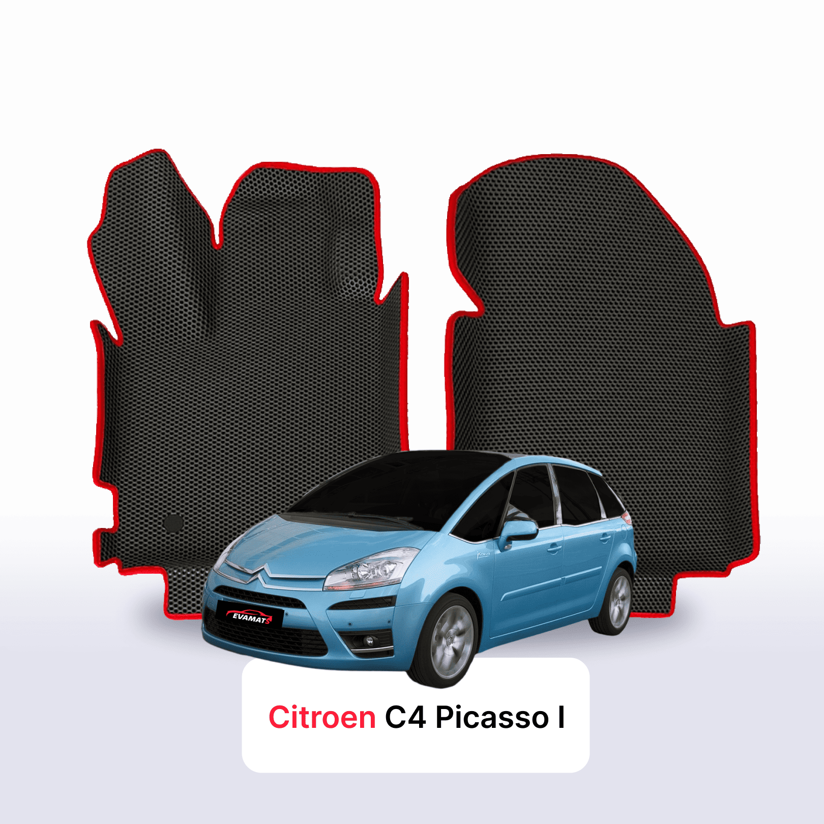 EVA Dywaniki samochodowe od EVA MATS 3D do Citroen C4 Picasso 1 gen 2006-2013 rok Minivan BENZYNA