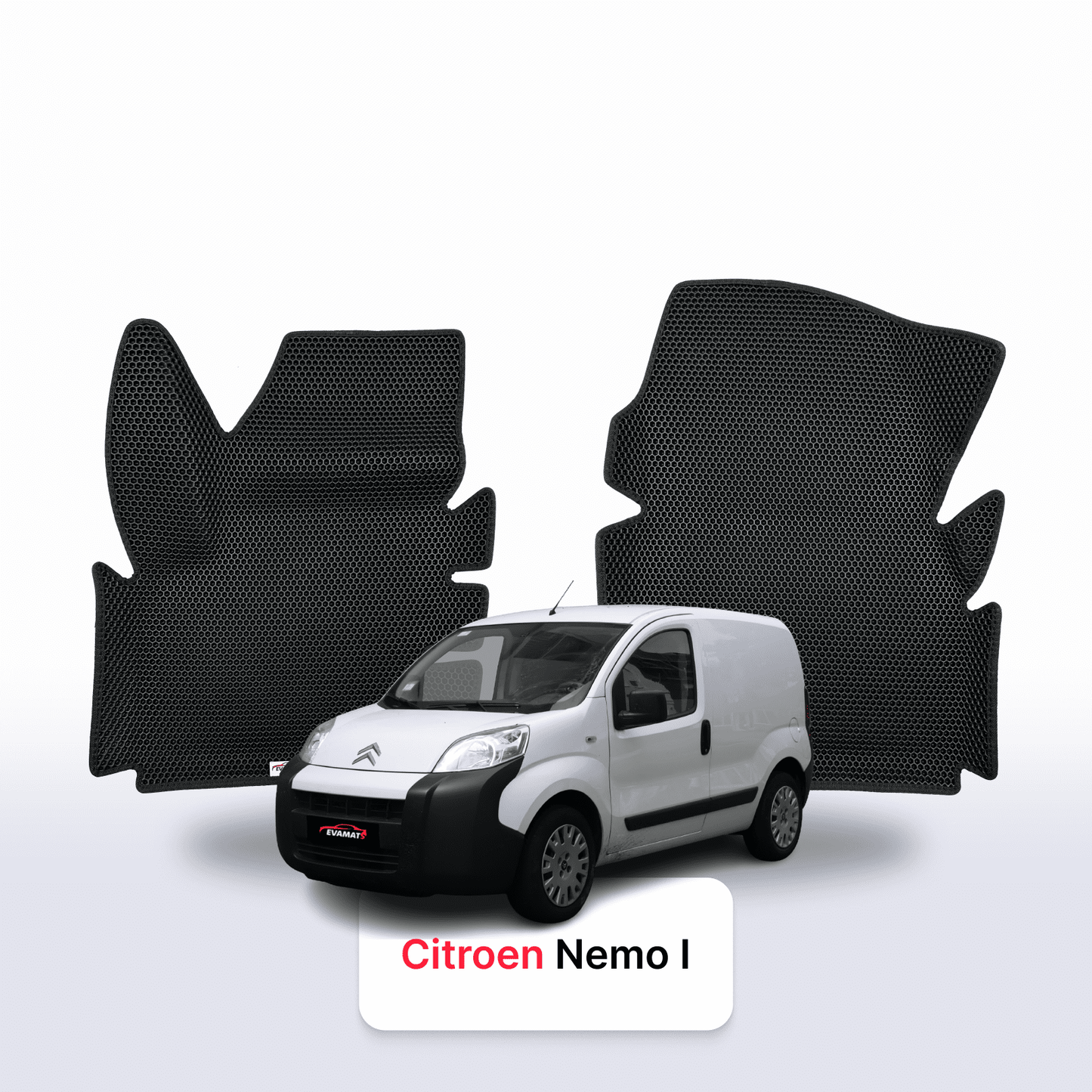 Dywaniki samochodowe 3D EVAMATS do Citroen Nemo I gen 2007-2017 rok VAN